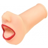 Мастурбатор-ротик с алыми губами - ToyFa - в Элисте купить с доставкой