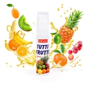 Гель-смазка Tutti-frutti со вкусом тропических фруктов - 30 гр. - Биоритм - купить с доставкой в Элисте