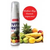 Гель-смазка Tutti-frutti со вкусом тропических фруктов - 30 гр. - Биоритм - купить с доставкой в Элисте