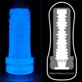 Светящийся в темноте мастурбатор Lumino Play Masturbator Ribbed - Lovetoy - в Элисте купить с доставкой