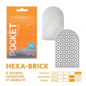Карманный мастурбатор HEXA-BRICK - Tenga - в Элисте купить с доставкой