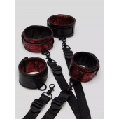 Изысканный набор фиксаций на кровати Reversible Under Mattress Restraint Set - Fifty Shades of Grey - купить с доставкой в Элисте