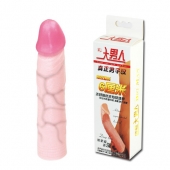 Удлиняющая насадка на пенис Deep Love - 21,5 см. - Baile - в Элисте купить с доставкой