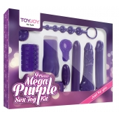 Эротический набор Toy Joy Mega Purple - Toy Joy - купить с доставкой в Элисте