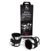 Серо-черные наручники Totally His - Fifty Shades of Grey - купить с доставкой в Элисте