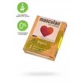 Экологически чистые презервативы Masculan Organic - 3 шт. - Masculan - купить с доставкой в Элисте