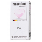 Супертонкие презервативы Masculan Pur - 10 шт. - Masculan - купить с доставкой в Элисте