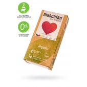 Экологически чистые презервативы Masculan Organic - 10 шт. - Masculan - купить с доставкой в Элисте