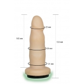 Телесная насадка Harness - 13,3 см. - LOVETOY (А-Полимер) - купить с доставкой в Элисте