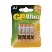 Батарейки алкалиновые GP Ultra Alkaline 24А AАA/LR03 - 4 шт. - Элементы питания - купить с доставкой в Элисте