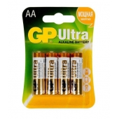 Батарейки алкалиновые GP Ultra Alkaline AA/LR6 - 4 шт. - Элементы питания - купить с доставкой в Элисте