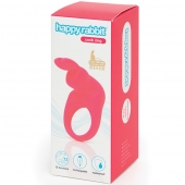 Розовое эрекционное виброкольцо Happy Rabbit Rechargeable Rabbit Cock Ring - Happy Rabbit - в Элисте купить с доставкой