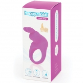 Фиолетовое эрекционное виброкольцо Happy Rabbit Rechargeable Rabbit Cock Ring - Happy Rabbit - в Элисте купить с доставкой