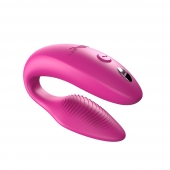 Розовый вибратор для пар We-Vibe Sync 2 - We-vibe