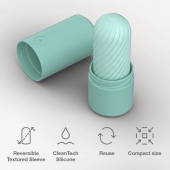 Мятный двусторонний мастурбатор Arcwave Ghost Pocket Stroker - Arcwave - в Элисте купить с доставкой