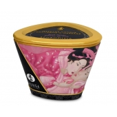 Массажная свеча Rose Petals с ароматом розы - 170 мл. - Shunga - купить с доставкой в Элисте