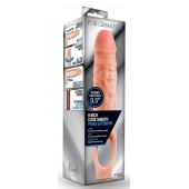 Телесная насадка на пенис 9 Inch Cock Sheath Extender - 22,2 см. - Blush Novelties - в Элисте купить с доставкой