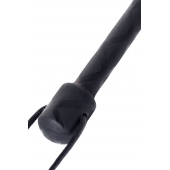 Чёрный стек с фигуркой леопарда на наконечнике - 21 см. - ToyFa - купить с доставкой в Элисте