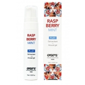Возбуждающий гель Raspberry Mint с ароматом малины и мяты - 15 мл. - Exsens - купить с доставкой в Элисте
