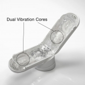 Белый мастурбатор Tenga Flip Zero Gravity с вибрацией - Tenga - в Элисте купить с доставкой