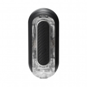 Черный мастурбатор Tenga Flip Zero Gravity с вибрацией - Tenga - в Элисте купить с доставкой