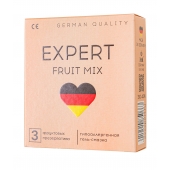 Ароматизированные презервативы EXPERT Fruit Mix - 3 шт. - Expert - купить с доставкой в Элисте