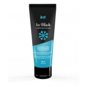 Лубрикант на водной основе Ice Black с ледяным эффектом - 50 мл. - INTT - купить с доставкой в Элисте