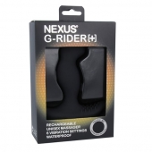Черный вибромассажер простаты Nexus G-Rider+ - 12,6 см. - Nexus Range - в Элисте купить с доставкой