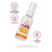 Съедобная гель-смазка Yovee «Двойной соблазн» с Д-пантенолом и вкусом клубники и дыни - 50 мл. - ToyFa - купить с доставкой в Элисте