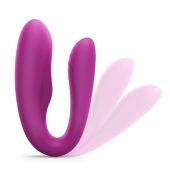 Лиловый вибратор для пар Match Up Couple Vibrator with Remote Control - Love to Love