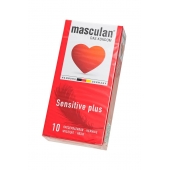 Презервативы Masculan Sensitive plus - 10 шт. - Masculan - купить с доставкой в Элисте