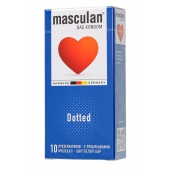 Презервативы с пупырышками Masculan Dotted - 10 шт. - Masculan - купить с доставкой в Элисте