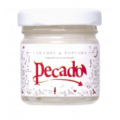 Массажная свеча Caramel   Popcorn - 35 мл. - Pecado - купить с доставкой в Элисте