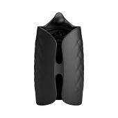 Черный мастурбатор с вибростимуляцией головки Black Glans Trainer - Baile - в Элисте купить с доставкой