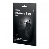 Черный мешочек для хранения игрушек Treasure Bag L - Satisfyer - купить с доставкой в Элисте