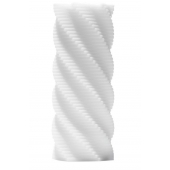 Белый 3D мастурбатор SPIRAL - Tenga - в Элисте купить с доставкой