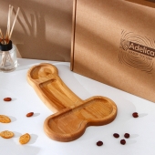 Деревянное блюдо для подачи в форме члена (32,5 х 20 х 1,7 см) - Сима-Ленд - купить с доставкой в Элисте