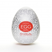 Мастурбатор-яйцо Keith Haring EGG PARTY - Tenga - в Элисте купить с доставкой
