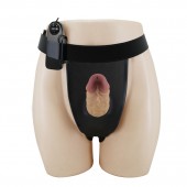 Полый вибрострапон на регулируемых трусиках Draven - 17,5 см. - Baile - купить с доставкой в Элисте