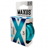 Презервативы Maxus G spot с двойной спиралью - 3 шт. - Maxus - купить с доставкой в Элисте