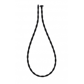 Черный уретральный массажер Glide Small - 30 см. - Lola Games - купить с доставкой в Элисте