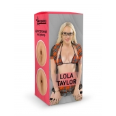 Двусторонний мастурбатор Lola Taylor - 22 см. - ФлешНаш - в Элисте купить с доставкой