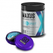 Гладкие презервативы Maxus G spot с двойной спиралью - 15 шт. - Maxus - купить с доставкой в Элисте