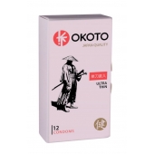 Тонкие презервативы OKOTO Ultra Thin - 12 шт. - Sitabella - купить с доставкой в Элисте