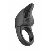 Черное эрекционное виброкольцо Vibro Lust Ring - MALESATION - в Элисте купить с доставкой
