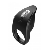 Черное эрекционное виброкольцо Vibro Lust Ring - MALESATION - в Элисте купить с доставкой