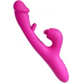 Розовый вибратор-кролик G Spot Ultra - 26,5 см. - Amovibe