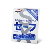 Презерватив Sagami Xtreme Ultrasafe с двойным количеством смазки - 1 шт. - Sagami - купить с доставкой в Элисте