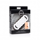 Комплект из 6 прозрачных эрекционных колец Ring Master Custom Ball Stretcher Kit - XR Brands - в Элисте купить с доставкой