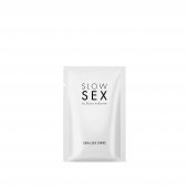 Полоски для орального секса Slow Sex Oral Sex Strips - 7 шт. - Bijoux Indiscrets - купить с доставкой в Элисте